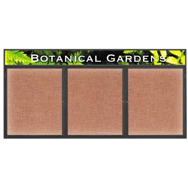 Open Faced Traditional Corkboard, 48x36"